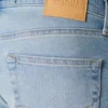 Light Wash Athletic Skinny Jeans