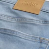 Light Wash Athletic Skinny Jeans