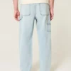 Light Wash Baggy Carpenter Jeans