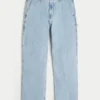 Light Wash Baggy Painter Jeans