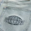 Light Wash Downforce Racing Graphic Loose Jeans