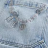 Light Wash Embroidered Back Pocket Skater Baggy Painter Jeans Light Wash Embroidered Back Pocket Skater Baggy Painter Jeans