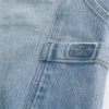 Light Wash Embroidered Back Pocket Skater Baggy Painter Jeans Light Wash Embroidered Back Pocket Skater Baggy Painter Jeans
