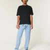 Light Wash Loose Jeans