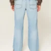 Light Wash Relaxed Bootcut Jeans