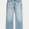 Light Wash Relaxed Bootcut Jeans