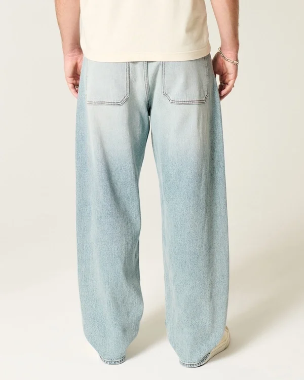 Light Wash Skater Baggy Jeans Light Wash Skater Baggy Jeans