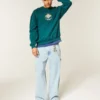 Light Wash Super Baggy Painter Jeans