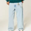 Light Wash Super Baggy Painter Jeans