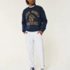 Linen-Blend Loose Pull-On Pants