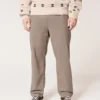 Linen-Blend Loose Pull-On Pants
