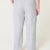 Linen-Blend Pull-On Baggy Pants
