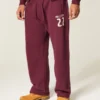 Logo Graphic Baggy Jeans