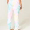 Logo Graphic Wash Effect Terry Joggers