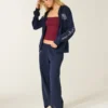 Logo Graphic Zip-Up Hoodie