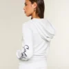 Logo Graphic Zip-Up Hoodie