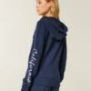 Logo Graphic Zip-Up Hoodie