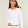 Long-Sleeve Crew Baby Tee