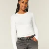 Long-Sleeve Crew Top