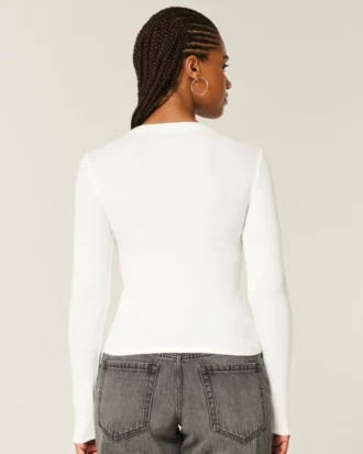 Long-Sleeve Crew Top
