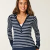 Long-Sleeve Hooded Henley