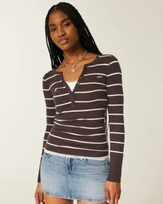 Long-Sleeve Icon Henley