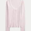 Long-Sleeve Lace Trim Top Long-Sleeve Lace Trim Top