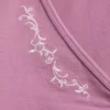 Long-Sleeve Pinch Bust Babydoll Top