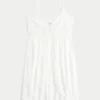 Longline Lace Detail Duster Tank