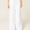 Low-Rise Baggy Pull-On Pants
