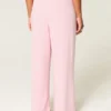 Low-Rise Baggy Pull-On Pants