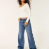 Low-Rise Dark Wash Baggy Jeans Low-Rise Dark Wash Baggy Jeans