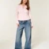 Low-Rise Dark Wash Floral Embroidery Baggy Jeans Low-Rise Dark Wash Floral Embroidery Baggy Jeans