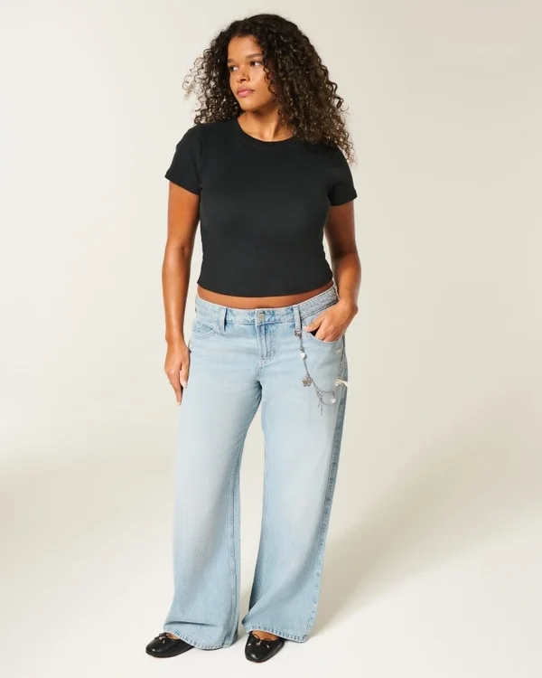 Low-Rise Distressed Baggy Jeans Low-Rise Distressed Baggy Jeans