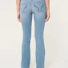 Low-Rise Light Wash Boot Jeans