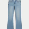 Low-Rise Light Wash Boot Jeans