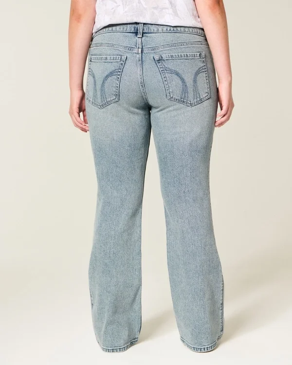 Low-Rise Light Wash Bootcut Jeans Low-Rise Light Wash Bootcut Jeans