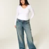 Low-Rise Medium Wash Baggy Jeans Low-Rise Medium Wash Baggy Jeans