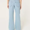 Low-Rise Medium Wash Baggy Jeans