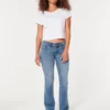 Low-Rise Medium Wash Boot Jeans