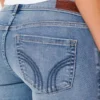 Low-Rise Medium Wash Boot Jeans