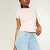 Low-Rise Star Embroidery Bootcut Jeans