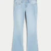 Low-Rise Star Embroidery Bootcut Jeans
