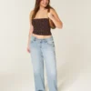 Low-Rise Y2K Light Wash Baggy Jeans Low-Rise Y2K Light Wash Baggy Jeans