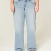 Low-Rise Y2K Light Wash Baggy Jeans Low-Rise Y2K Light Wash Baggy Jeans