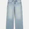 Low-Rise Y2K Light Wash Baggy Jeans Low-Rise Y2K Light Wash Baggy Jeans