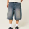 Medium Wash Denim Half Pants