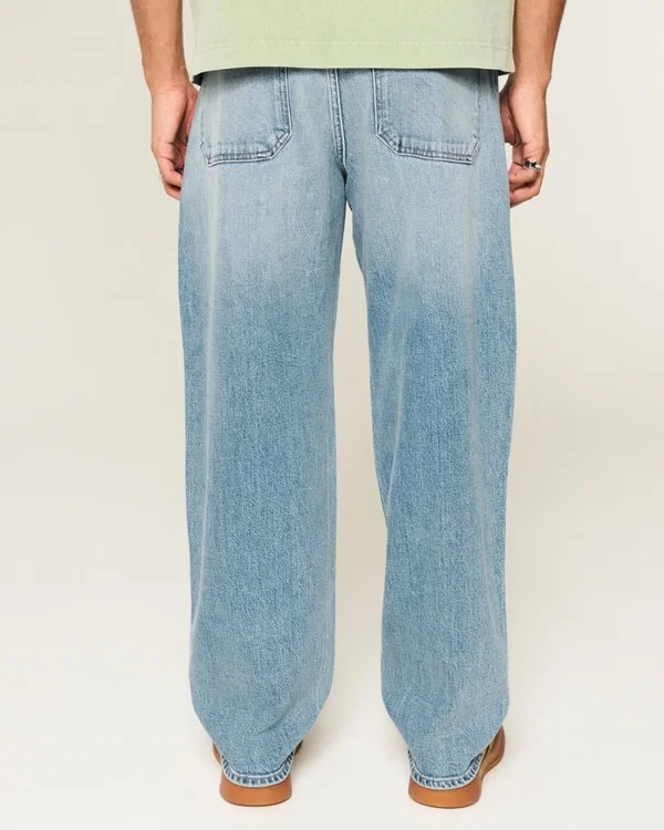 Medium Wash Skater Baggy Jeans Medium Wash Skater Baggy Jeans