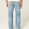 Medium Wash Straight Jeans