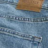 Medium Wash Straight Jeans